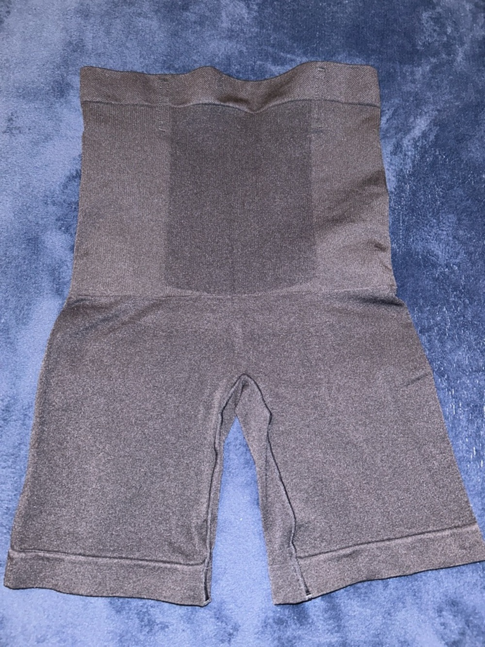 High-Waist Black Shapewear Shorts